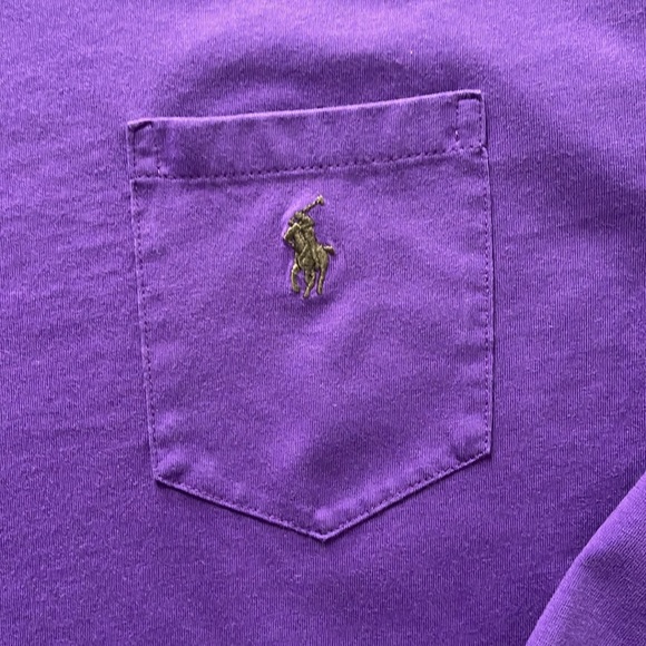 Men’s Long Sleeve Polo T-Shirt - Picture 2 of 4